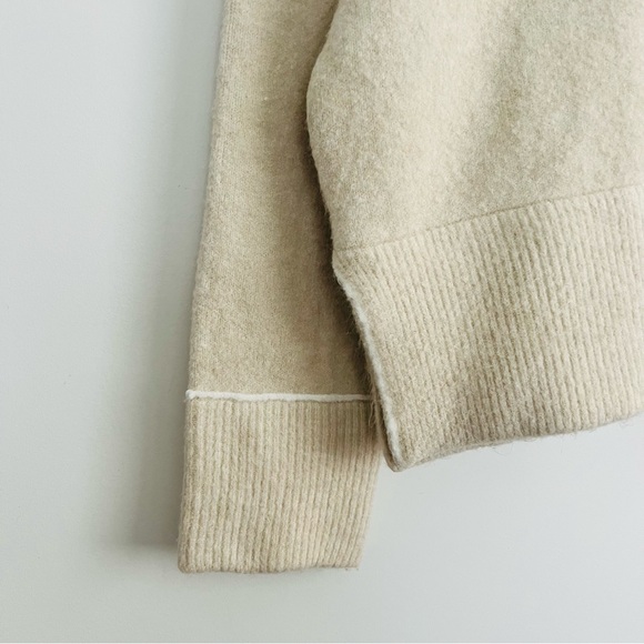Zara Knit Sweater With Piping - Picture 11 of 14
